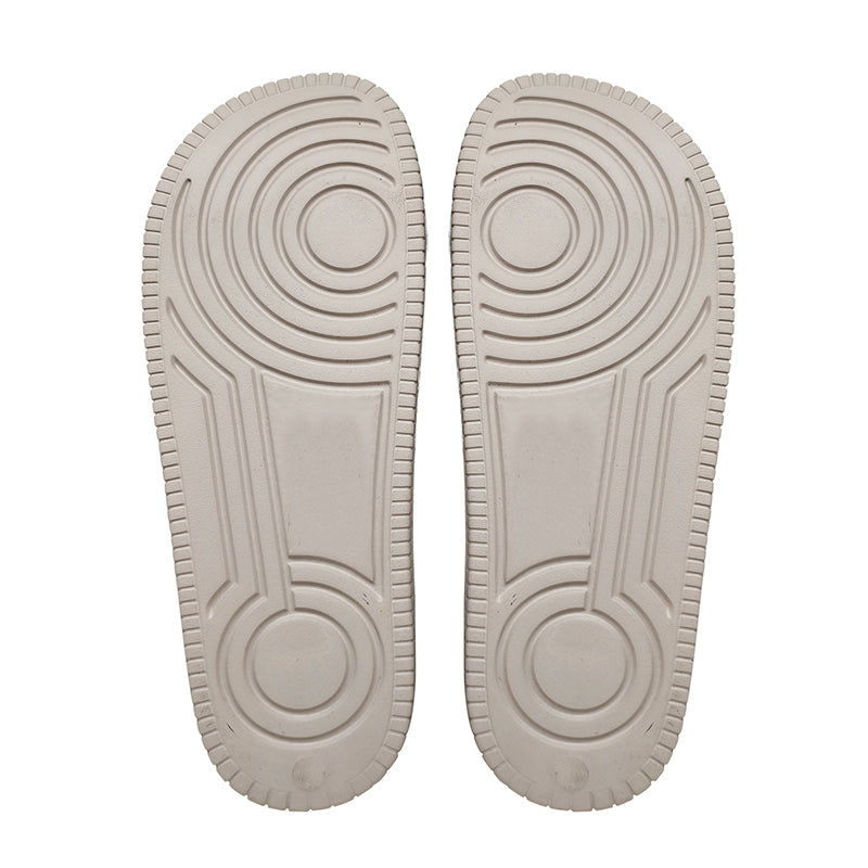 Classic Men‘s Slide Sandals - Durable PU Strap, Cushioned EVA Footbed