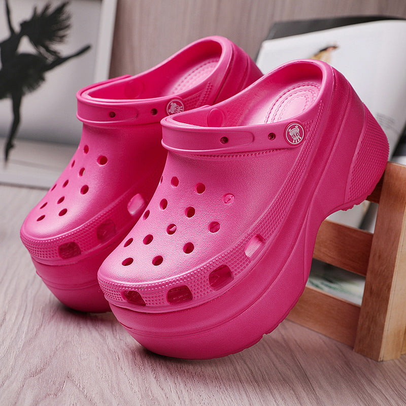 Women Wedge Platform Clog Sandals