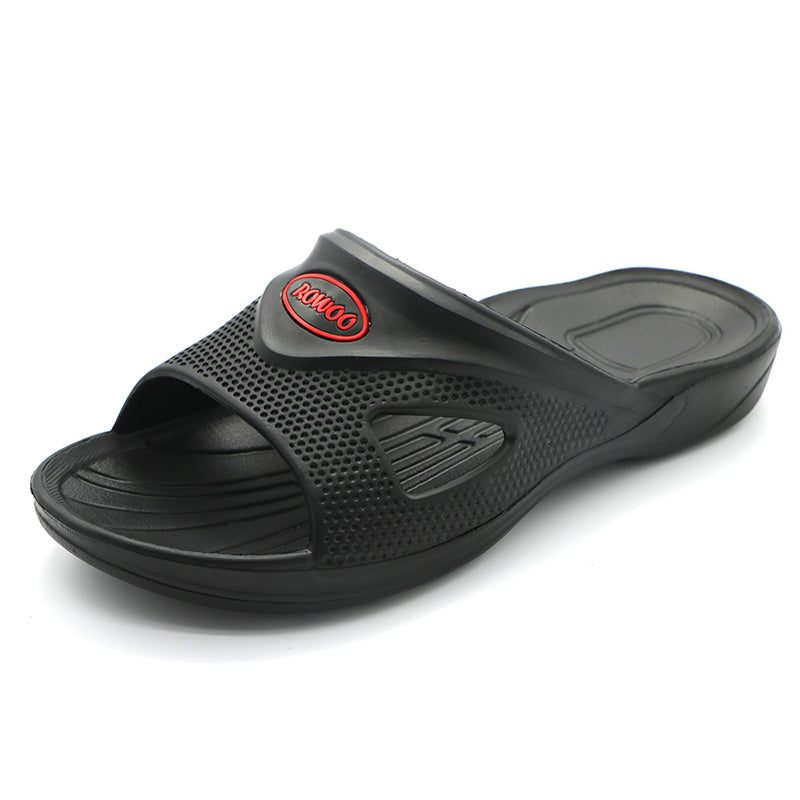 Men's Slide Sandals Non-slip Shower Shoes Indoor