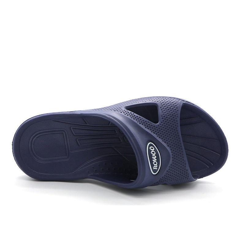Men's Slide Sandals Non-slip Shower Shoes Indoor
