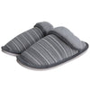 Women's/Men's Cotton Slippers Stripe Fluffy Anti-slip 2022 Sandals