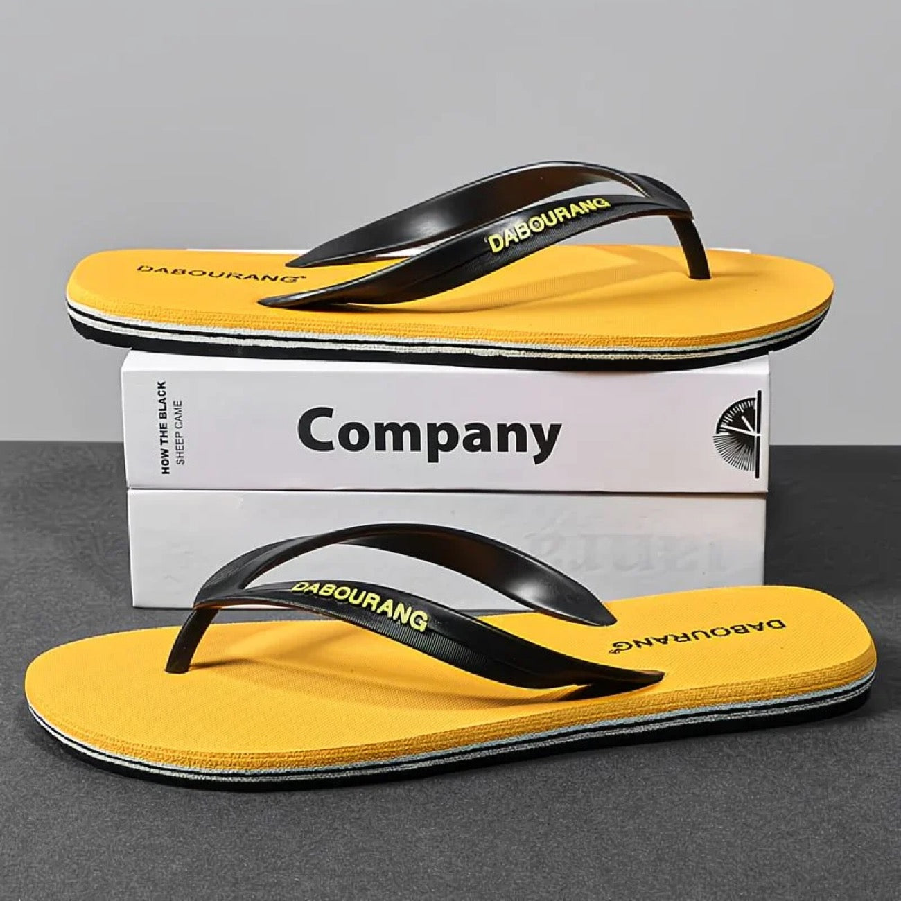 Men's Beach Flip Flops Outdoor Non-slip Sandals