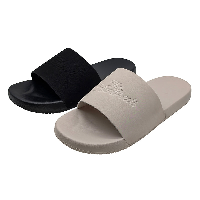 Classic Men‘s Slide Sandals - Durable PU Strap, Cushioned EVA Footbed
