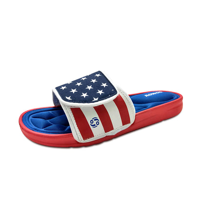 2026 Memory Foam Men Slippers Adjustable