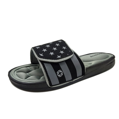 2026 Memory Foam Men Slippers Adjustable
