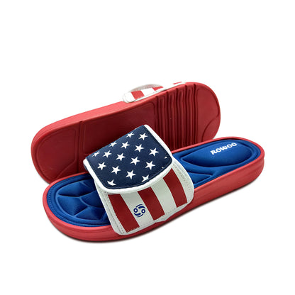 2026 Memory Foam Men Slippers Adjustable