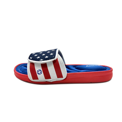 2026 Memory Foam Men Slippers Adjustable