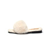 Women Fur Slide Slippers Sexy