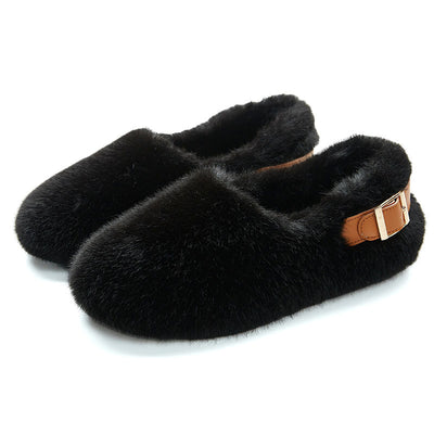 Women House Shoes Fashion Slippers Closed Toe