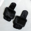 Women Fur Slippers House Sandals Fashion