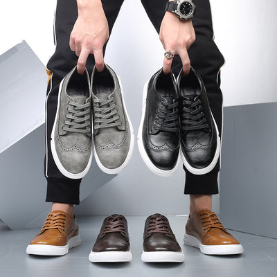 Men Casual Shoes Leather