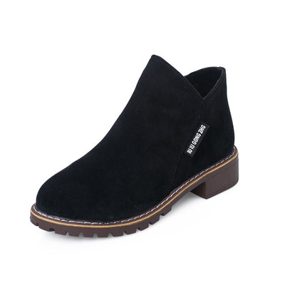 Women 2022 Autumn Ankle Boots Motorcycle Martin