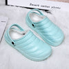 Men Women Fur House Slippers Waterproof
