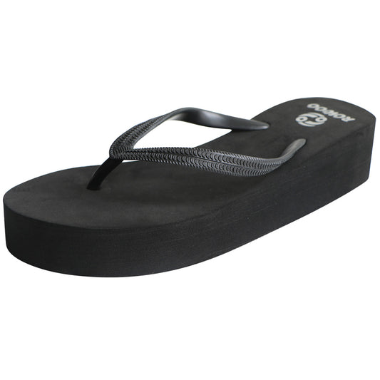 Women Platform Wedge Sandal Flip Flops Fashion High Heels