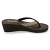 Women's Flip Flops Platform Wedge Weaving Sling 2022 Summer Sandals