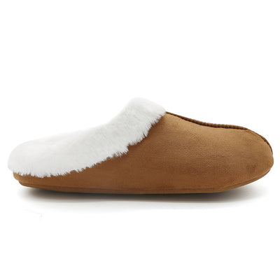 Men's & Women's 2022 Winter Slippers Memory Foam Suede House Sandals