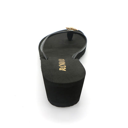 Women's Platform Wedge Summers Sandals Ladies Flip Flops