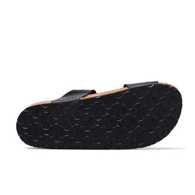 Men Women Cork Toe Ring Sandals
