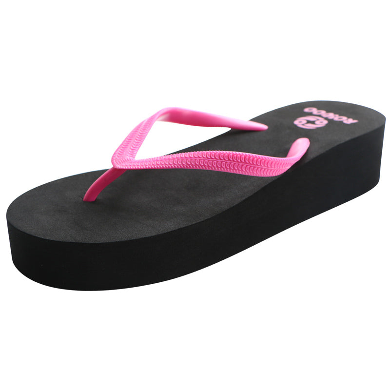 Women Platform Wedge Sandal Flip Flops Fashion High Heels