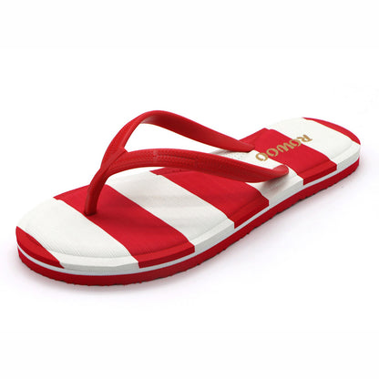 Women's Double Strip Flip Flops Beach Ladies Summer Sandals