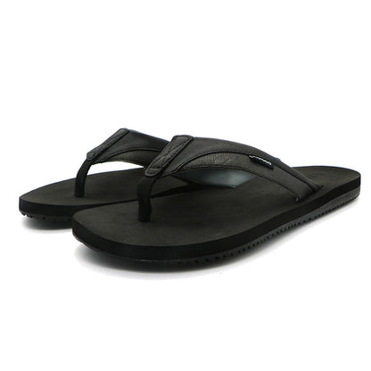 Men's Flip Flops Thong Leather Sandals Non-Slip Sandals